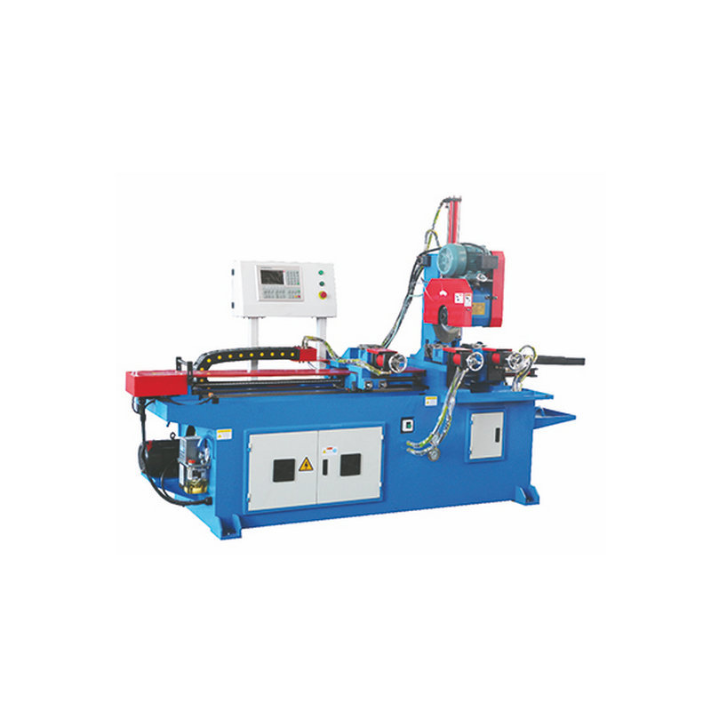 YS-400CNC-L全自动提料拉料切管机 无尾料圆管管材切割机切管机