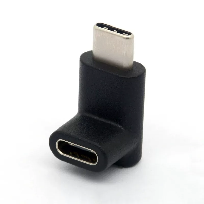 Type-C Motor 90 degrees Type-C conversion head 3.1 Rotary mother conversion head USB-C elbow rotor