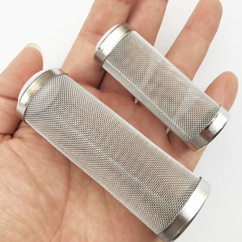 Stainless steel water inlet protective cover fish tank aquarium filter filter barrel into the suction port filter shrimp net