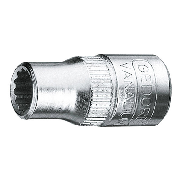 D20（AF)型1/4"系列套筒（十二边UD外形）GEDORE/吉多瑞D205/16A