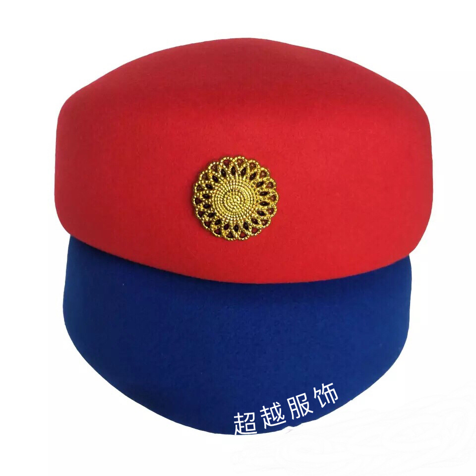空姐职业女款帽 帽子英伦礼仪帽 工作服影楼演出礼仪帽