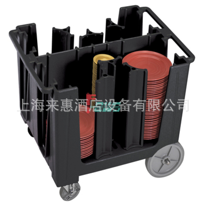 美国金宝CAMBRO餐饮用具 ADCS-110 6隔可调式盘碟车(黑色)