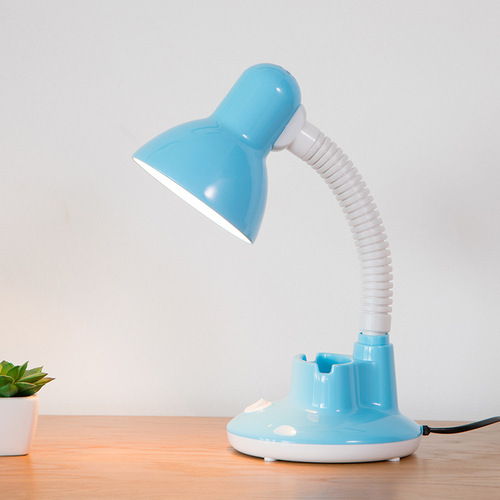 Factory Direct Sale Children's Eye-Care Desk Lamp Student Reading Learning Storage Pen Holder Phone Stand Learning LED Desk Lamp