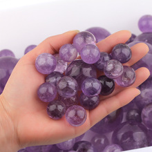 天然紫水晶球紫晶小球七星陣擺件球 供佛家居工藝品現貨批發