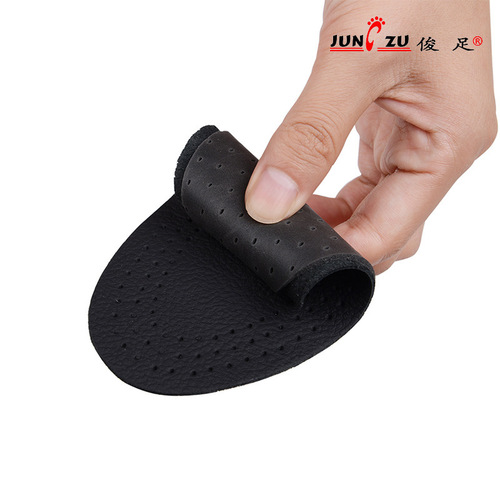 Cowhide forefoot half pad, anti-odor and anti-slip half size pad, special leather forefoot half size pad for shoe store