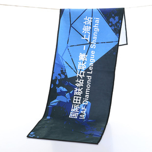 Polyester cotton towel printing polyester cotton towel can be set specifications high temperature digital printing printing effect is good soft water absorption fast
