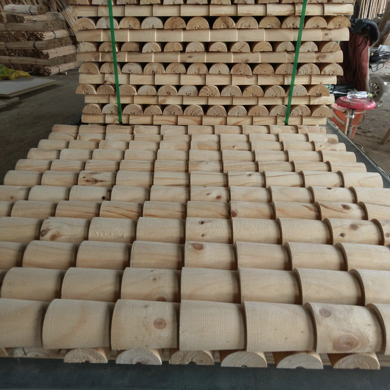 Width of 6 cm 8 cm 10 centimeter Anticorrosive wood Bamboo Anticorrosive Carbonized wood Tiles Special tile for Pavilion