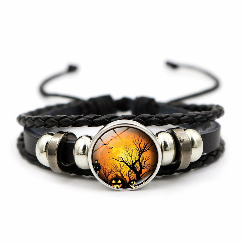 Bracciale di perle halloween accessorio gioiello fatto a mano_voghion.com