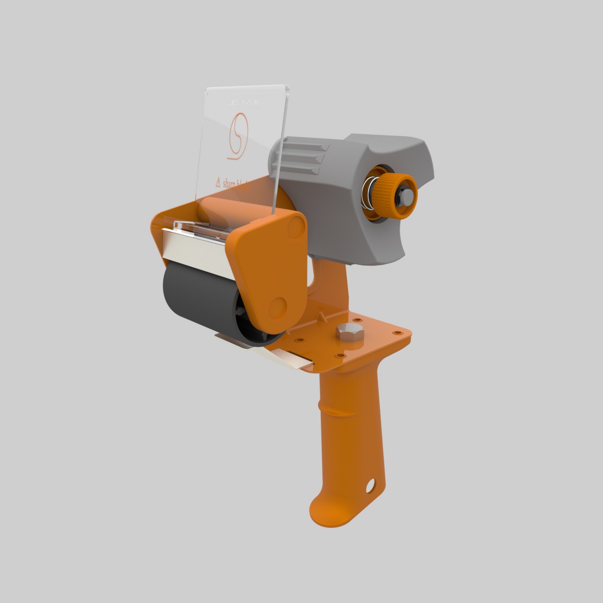 厂家生产 5cm50mm2寸带手柄式胶带座胶带切割器封箱器