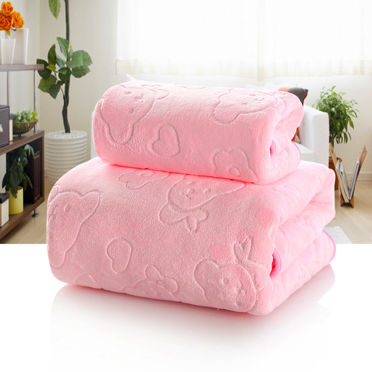 Towel manufacturer 70*140 microfiber emb...