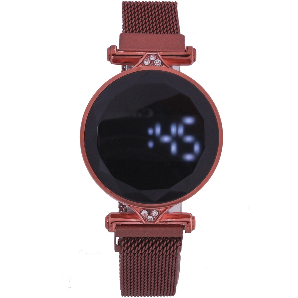 New Student Watch Cool Korean Led Watch Touch Screen Electronic Watch Suction Stone Touch Screen Watch display picture 7