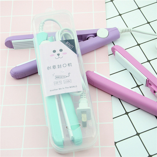Transparent box packaging hand pressure mini sealing machine household small plastic sealing machine nougat packaging bag snack sealing