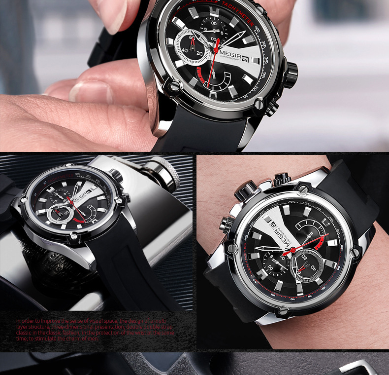 MEGIR Men's Watch Details