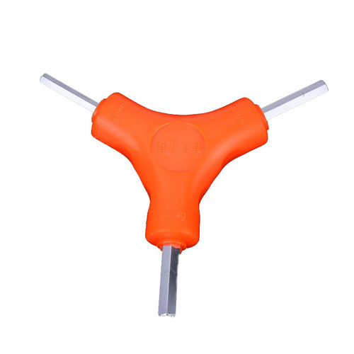 Factory sales YG three-prong hex wrench 3mm 4mm 5mm Y-type hex wrench bicycle repair tools