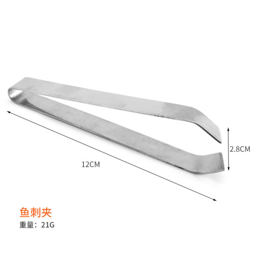 Manufacturer wholesale stainless steel hair puller pig hair clip fish bone clip food clip pig hair clip
