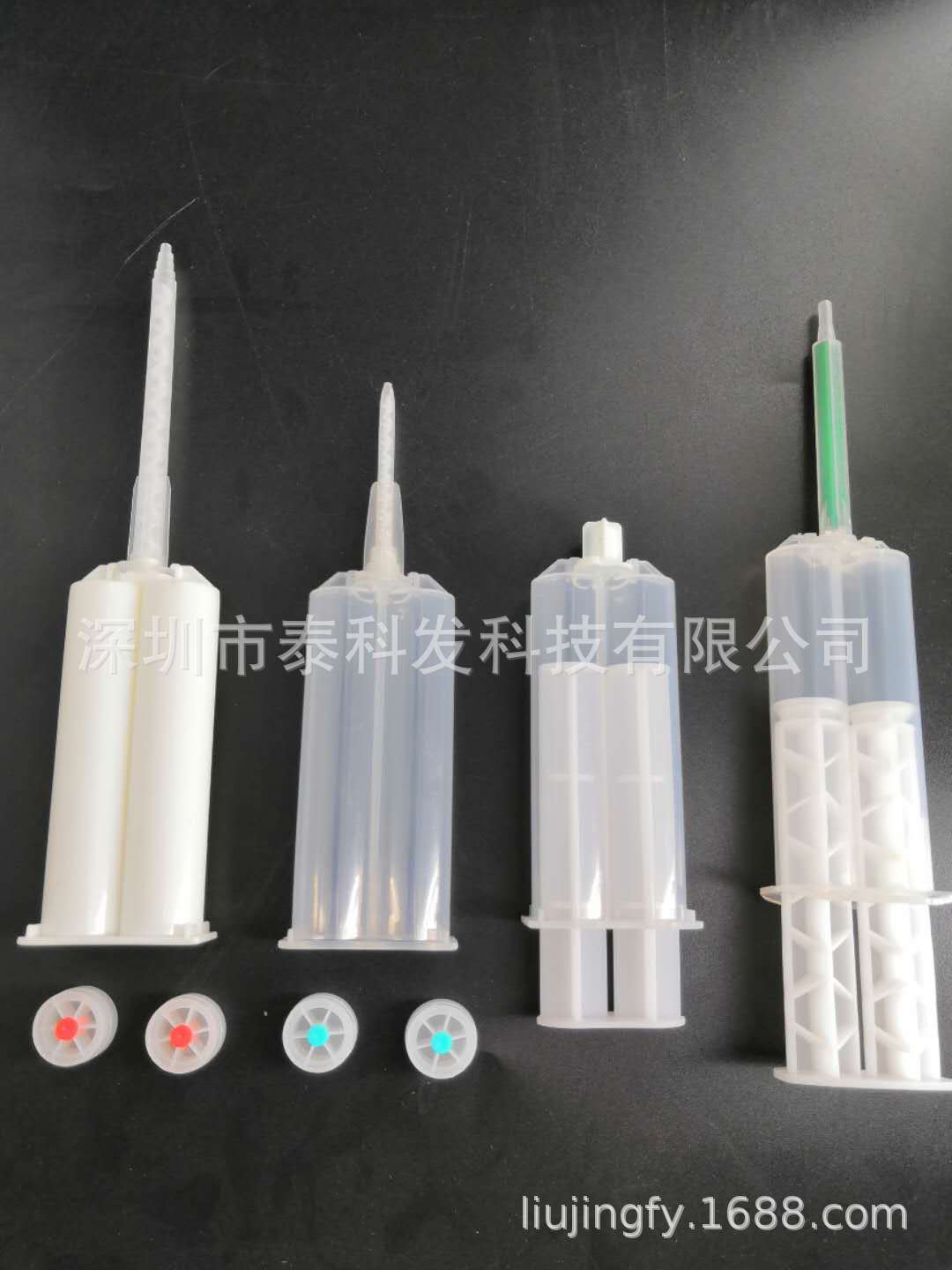 厂家供应1：1双组份针筒@AB胶筒50ML@2：1针筒配件