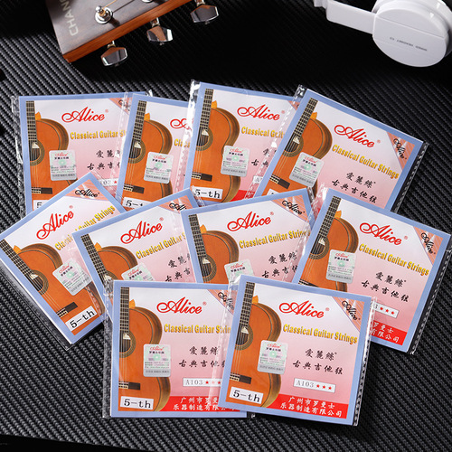 Alice classical guitar strings nylon strings complete set of 6 classical guitar strings