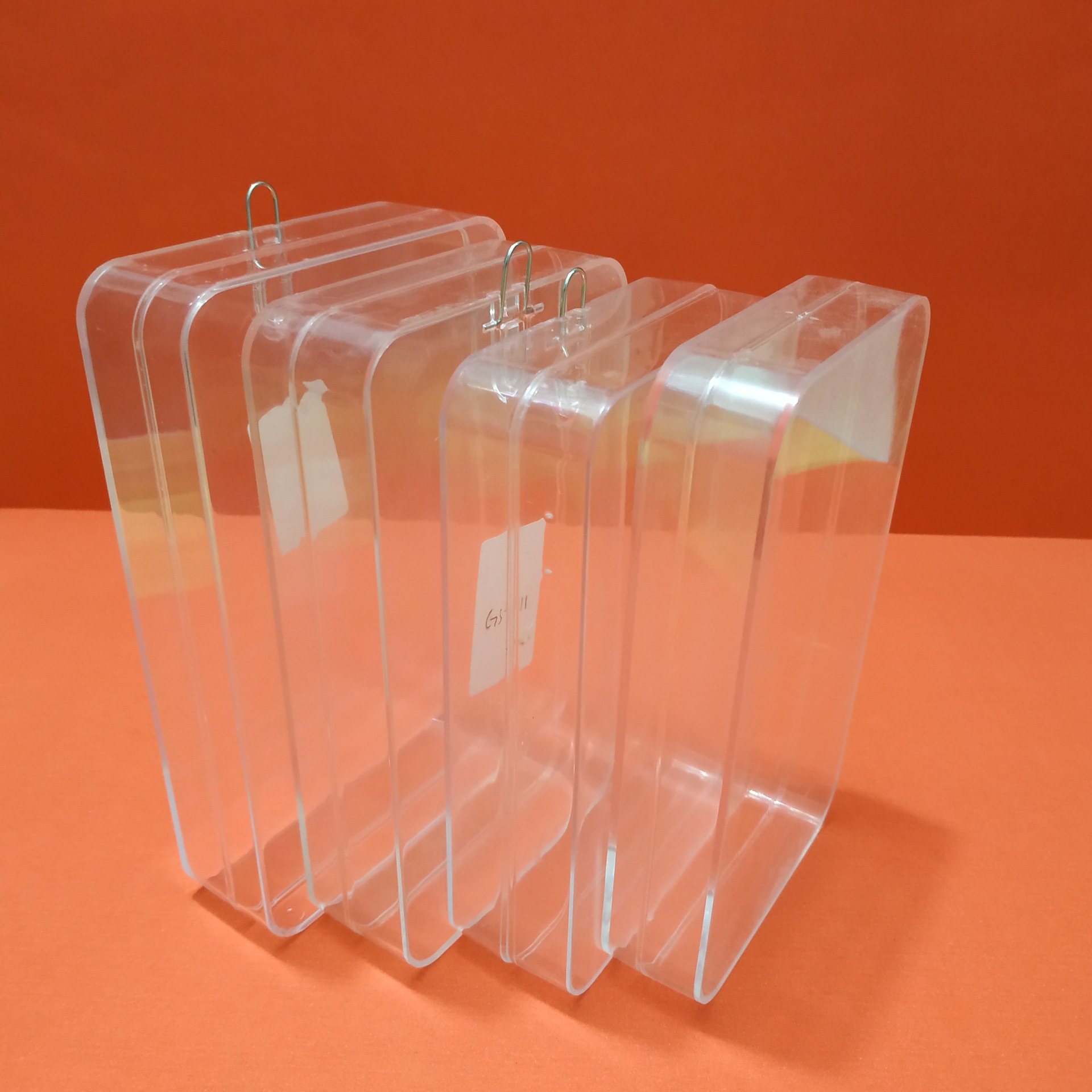 移动电源透明塑料水晶包装盒  定制150x92x32透明水晶包装盒子