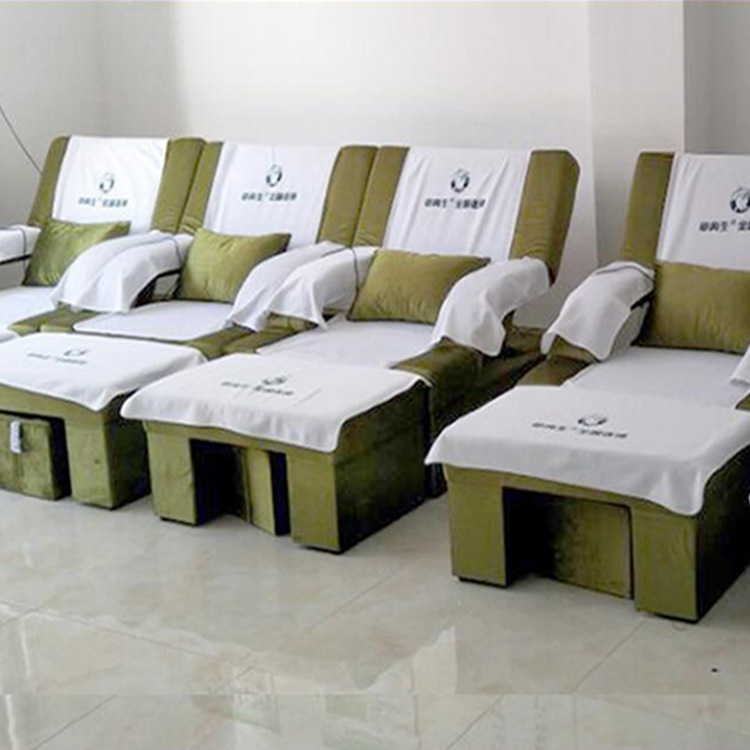 Foot bath pedicure massage sofa cushion sofa towel cover bed sheet printing sofa cover two or four-piece embroidered word a generation of hair