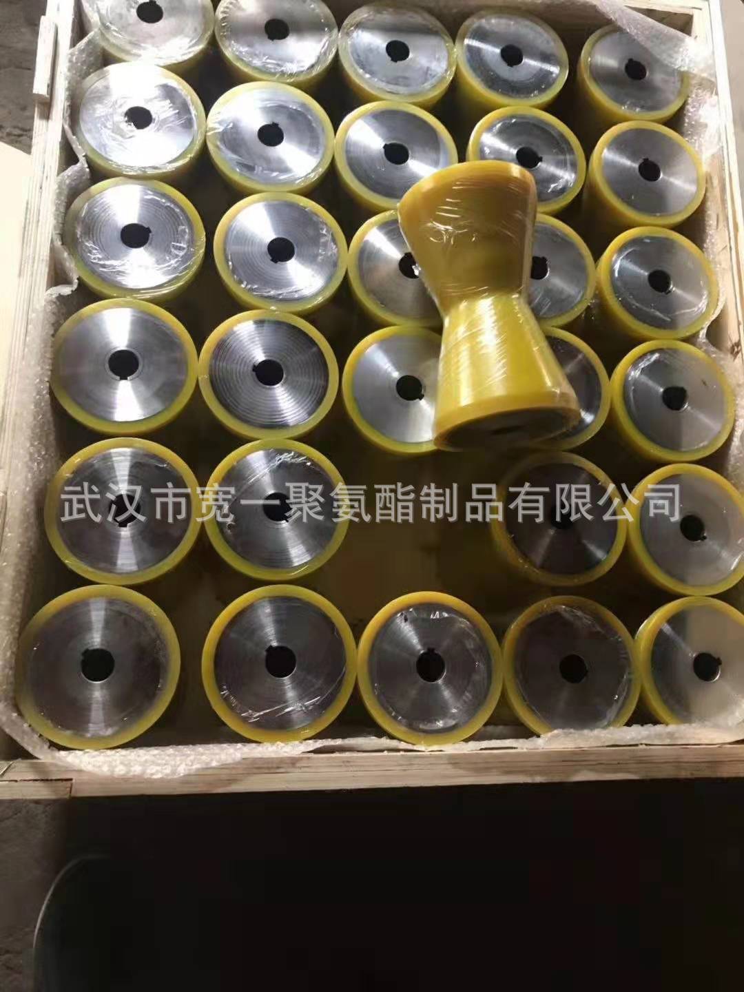 供应湖北襄阳汽车行业用包胶滚轮加工，聚氨酯包胶加工