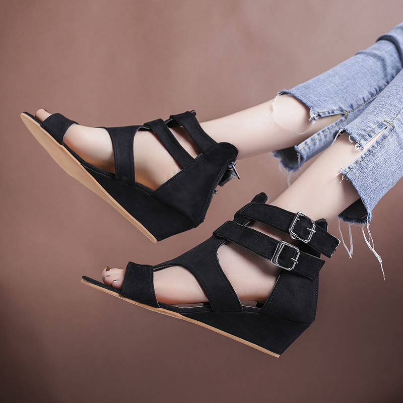 Chaussures été pour femme en Caoutchouc - Ref 3345641 Image 55