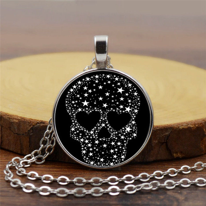 Simple Style Skull Alloy Plating Unisex Pendant Necklace 1 Piece display picture 13