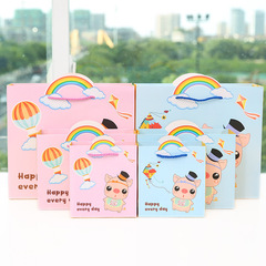 Children's Day Gift Bags Cartoon Gift Packaging Bags Birthday Return Gift Bags Tote Paper Bags Candy Bags