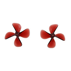 High-intensity multi-specification four-leaf fully immersed propeller boat model, fully immersed four-leaf propeller, high-quality PC material, fishing net boat, bait boat