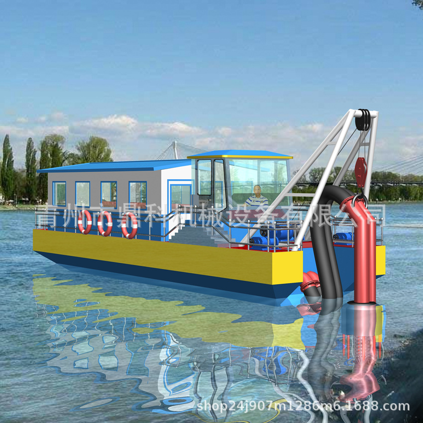 抽沙船 小型抽沙船 抽沙船价格 吸式抽沙船 绞刀式抽沙船 吸沙船