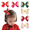 Hairgrip with bow, cute children's hair band, new collection, wholesale, polyester