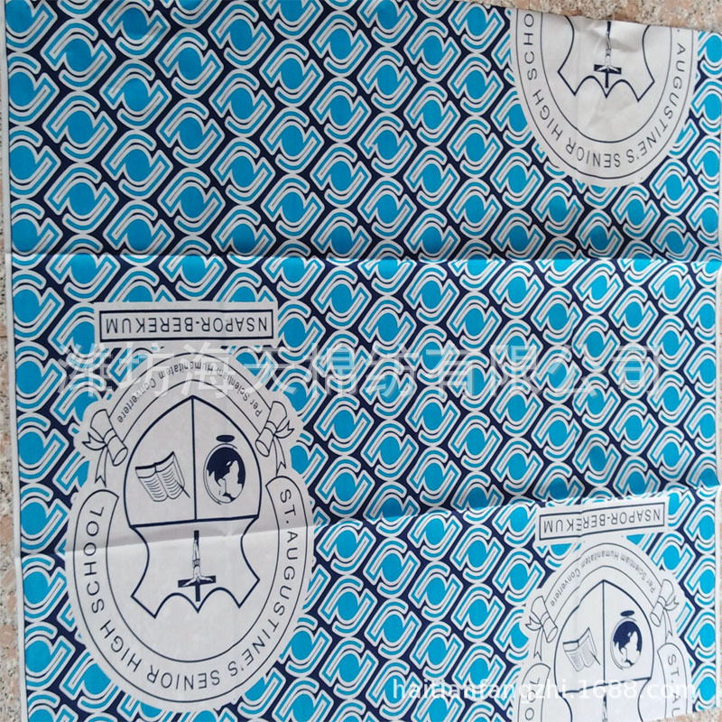 专业生产纯涤 蜡染布  承接双面印花单面印花