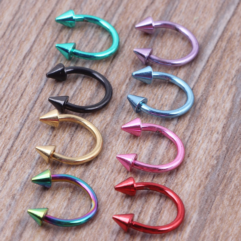 Simple Style Geometric Stainless Steel Earrings 1 Piece