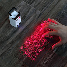 激光投影虚拟镭射键盘手机蓝牙无线投屏触控红外线办公便携式键盘