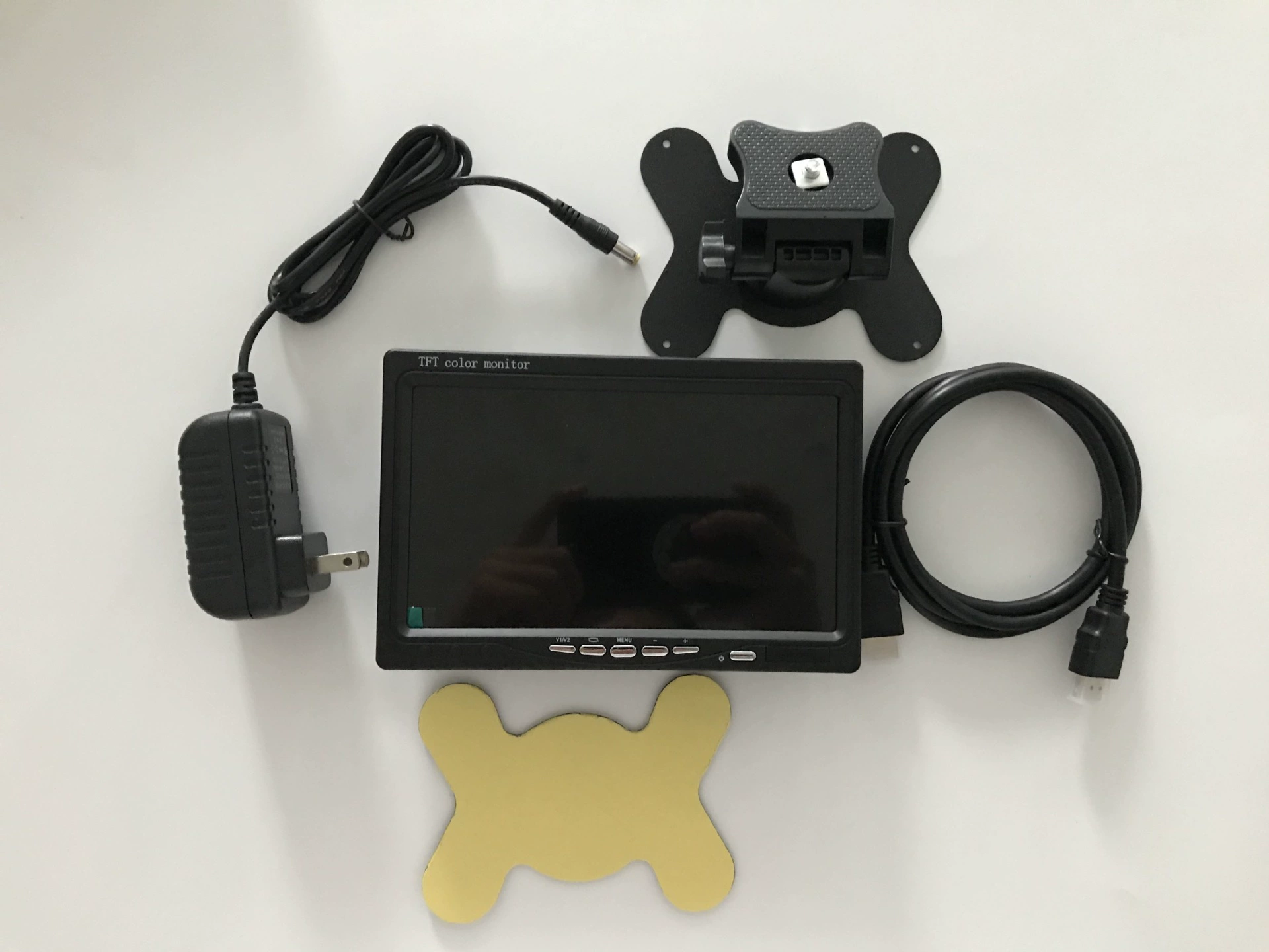 7-дюймовый HDMI дисплей высокого разрешения 1024*600 автомобильный монитор VGA дисплей охранный монитор 1080p