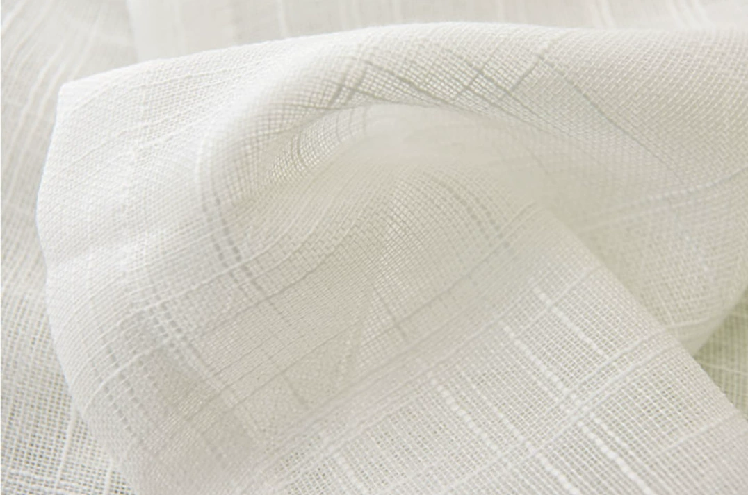 Cloth, curtain for living room, cotton and linen