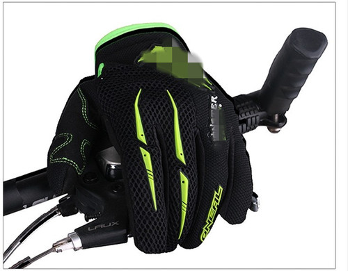 Motorcycle Riding Full Finger Gloves Bicycle Outdoor Riding Anti-Slip Racing Gloves Mountain Bike Gloves