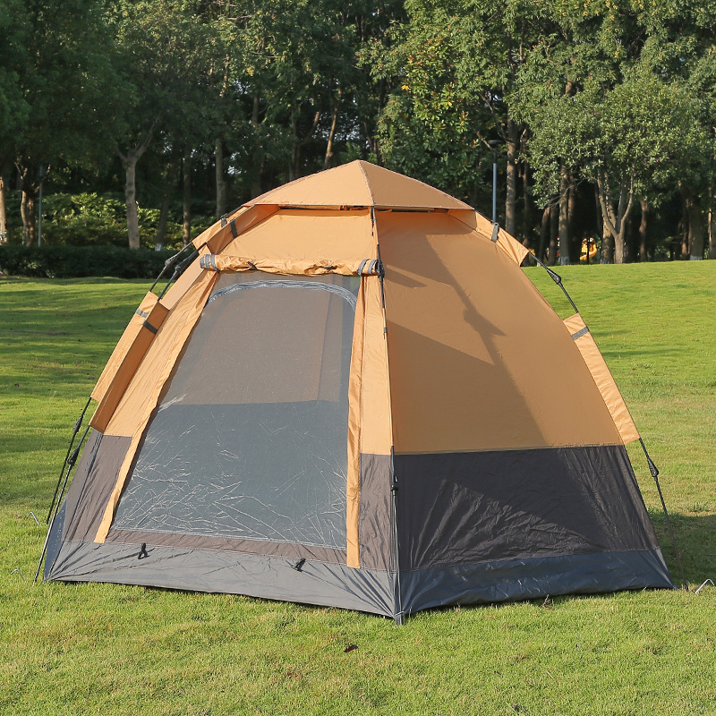 Travel automatic waterproof hexagonal tent for camping for traveling