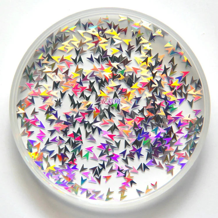 Wholesale of gold onion powder, sequins, hexagonal heart, five-pointed star, irregular-shaped laser colored PET sequins, nail gold powder and glitter powder pic 92