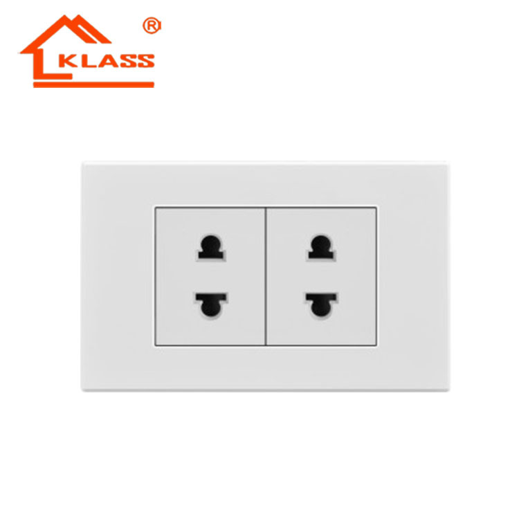 [质保25年】美外销自由组合墙壁插座 双两孔 四孔插插座（118款）