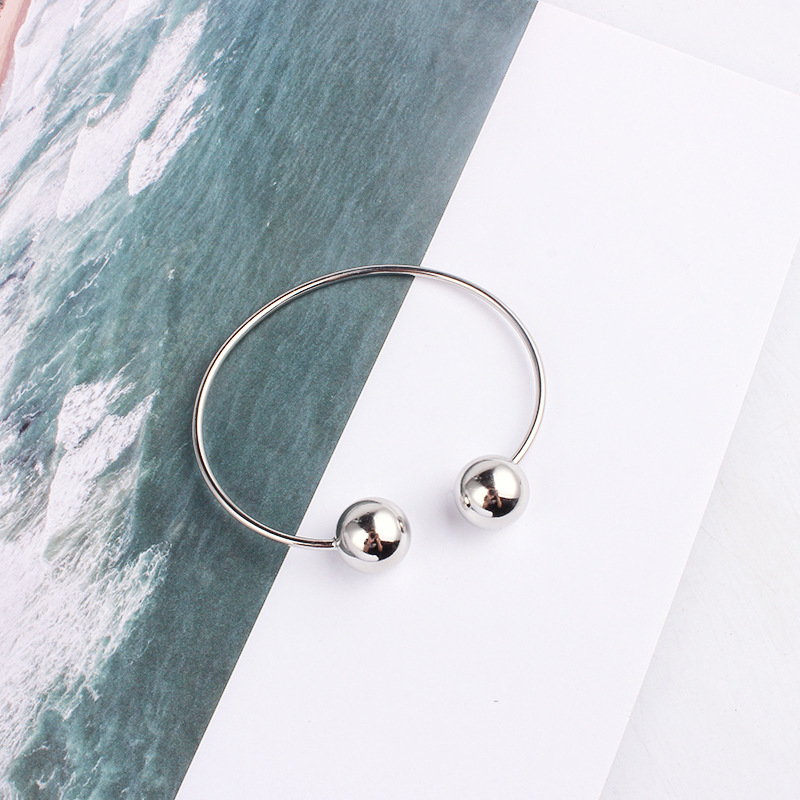 simple fashion garlic open bracelet