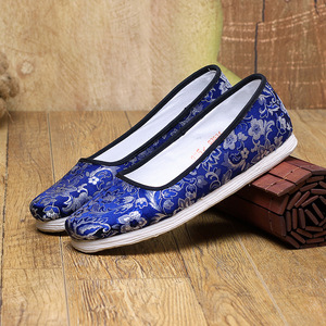 Chinese folk dance shoes cotton cloth Qipao cheongsam shoes for womenbreathable umbrella yangge cloth shoes old Beijing cloth shoes
