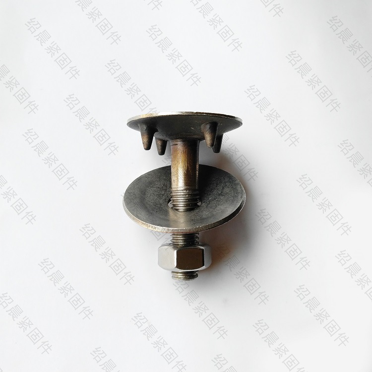 304不锈钢蟹壳螺丝升级款料斗螺丝一体皮带螺丝12*65