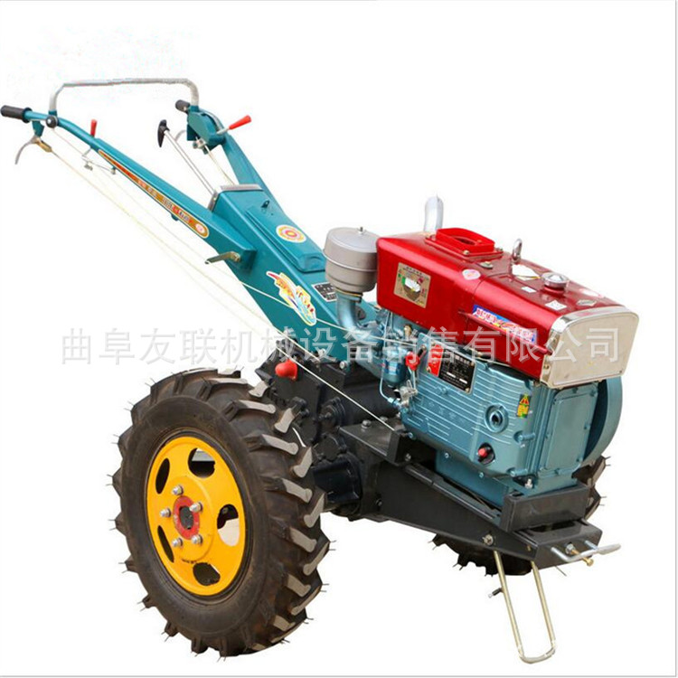 手推式微耕机 小型农用种植旋耕机 大棚除草旋耕犁地机03