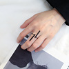 Adjustable ring for beloved, simple and elegant design, Japanese and Korean