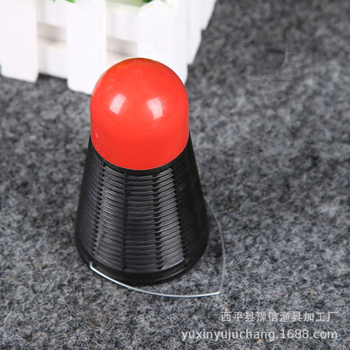 Factory direct sales of badminton type nest making device, float erbium material nest making device, fishing supplies accessories, fishing gear wholesale