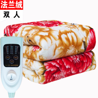 Manufactor wholesale Flannel Blanket Electric blankets Single Electric blankets Double Double control Thermoregulation thickening Electric bed On behalf of