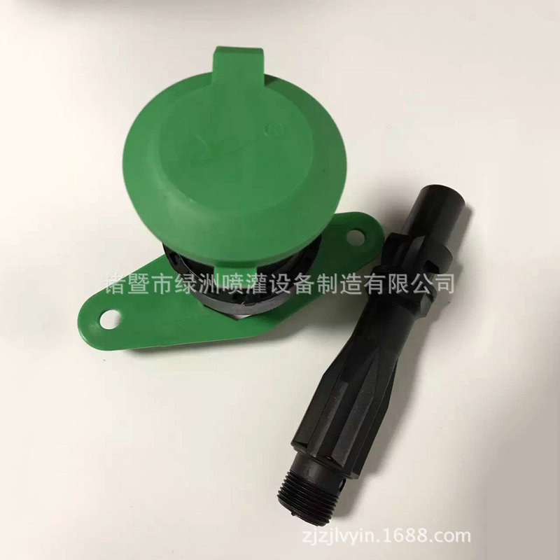 全新料塑料取水阀1寸 园林灌溉配件 绿茵牌快速取水阀