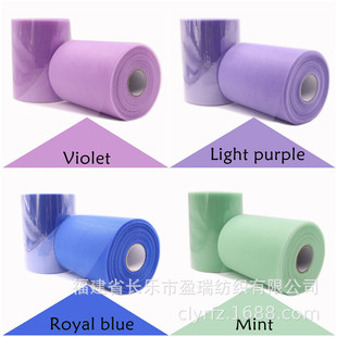 100Y Medium Hard American Mesh Roll Wedding Decoration Gauze Doll Tutu Skirt Gauze Handmade JewelrY Tulle Mesh Cut