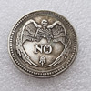 Antique craft yes/no coin silver dollar foreign trade collection#925