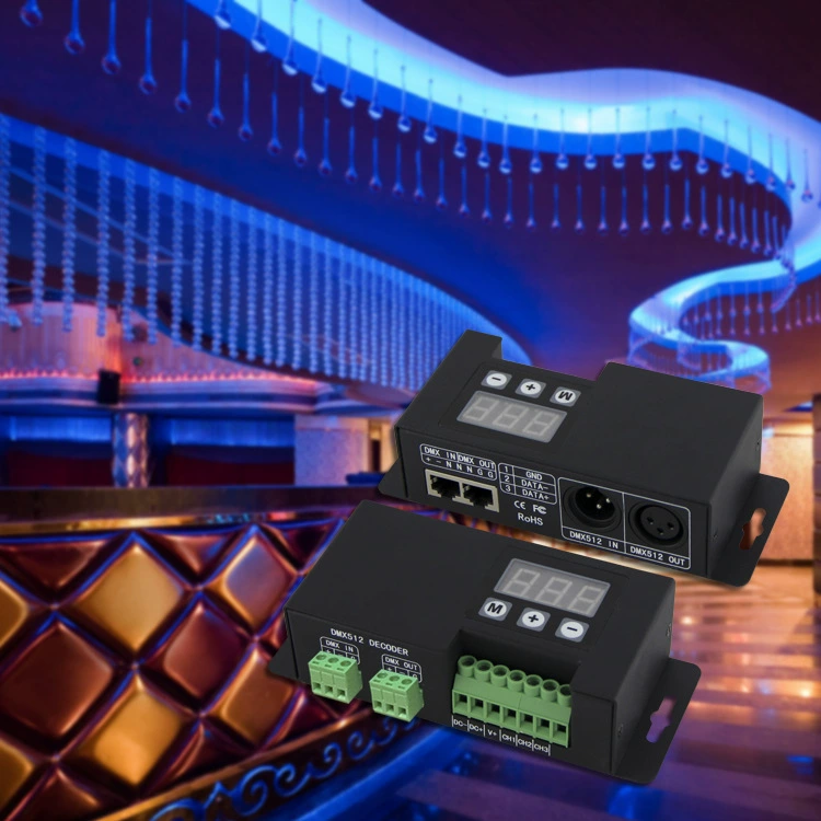 Декодер DMX512, контроллер DMX512, драйвер RGB-декодера